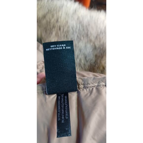 Lauren Ralph Lauren Cayfrutray Truffle Faux Fur Down Puffer Coat Size 1X Cozy - Picture 8 of 8